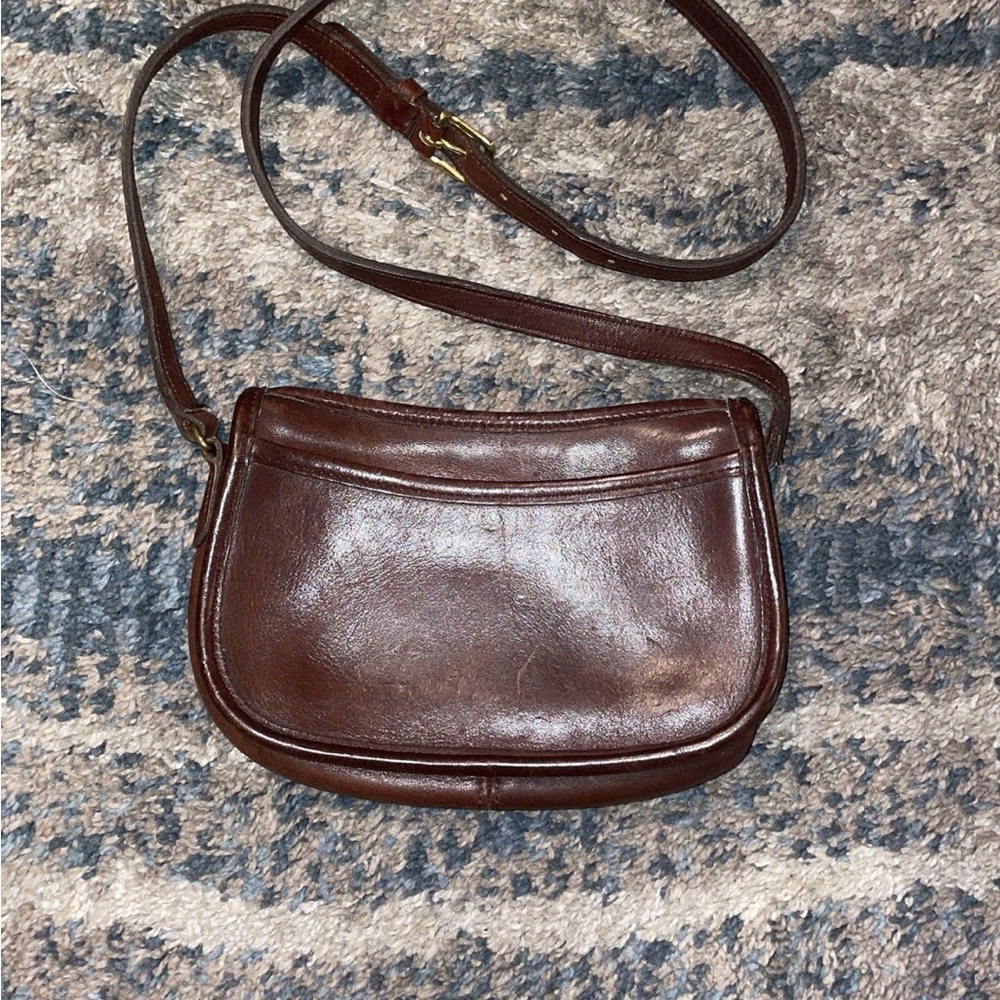 Vintage Coach Brown Crossbody